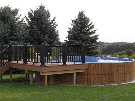 Above Ground Pool Decks – Crestwood Pools