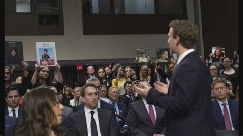 Mark Zuckerberg apologizes to parents at Senate child safety hearing