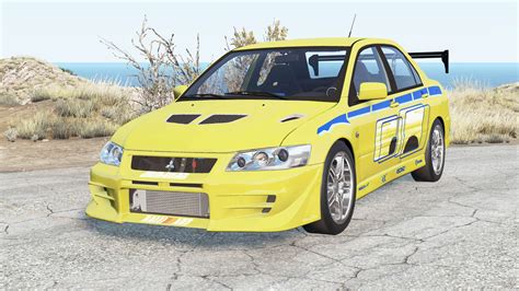 Mitsubishi Lancer Evolution Vii Fast Furious Beamng Drive