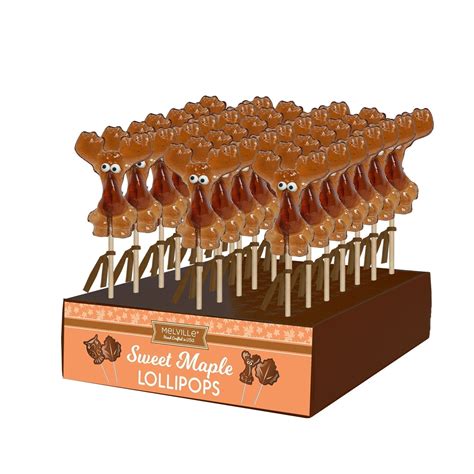 Maple Moose Lollipops by Melville Candy Company