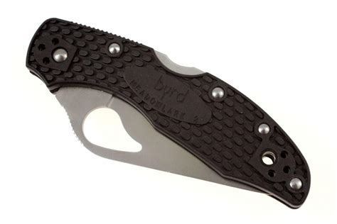 Spyderco Byrd Meadowlark 2 BY04PBK pocket knife | Advantageously ...