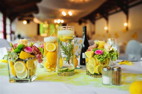 Fresh And Fun Lemon Themed Bridal Shower Ideas