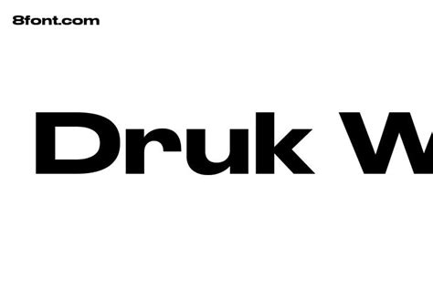 Druk Wide Cy Web Medium Regular Font Free Font Download