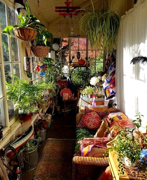 A Room Filled With Lots Of Potted Plants