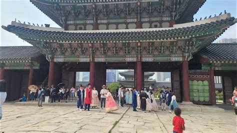 Our Transit Tour Of Seoul South Korea Gyeongbokgung Palace