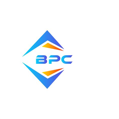 BPC abstract technology logo design on white background. BPC creative ...