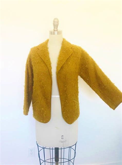 Bonnie Cashin Sills And Company Vintage 1960s Wool Jacket