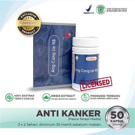 Jual Herbamed Ang Cang Lie NB Obat Herbal Kemoterapi Kanker Payudara