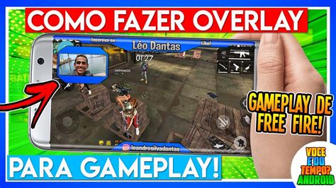 Como Fazer Overlay De Free Fire Pelo Celular Gameplay Youtube