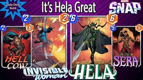 This Is Hela Better Invisible Woman Discard Deck Marvel Snap