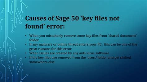 PPT Key File Not Found Or Bad Key File Error While Opening Sage