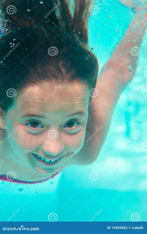 Underwater Girl Wearing Bikini In Swimming Pool Stock Photo CartoonDealer