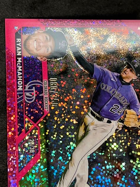 2023 Topps Chrome SPECKLED MAGENTA REFRACTOR Ryan McMAHON 080 350 EBay