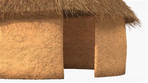 D Traditional African Mud Hut Fur D Molier International