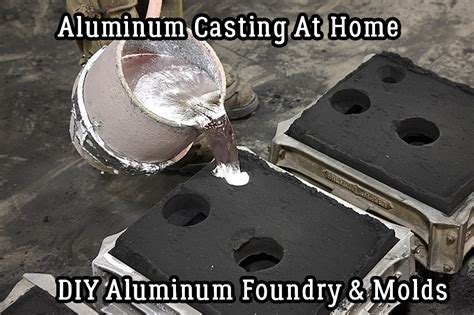 Aluminum Casting At Home Diy Aluminum Foundry And Molds Timber Ridge Designs