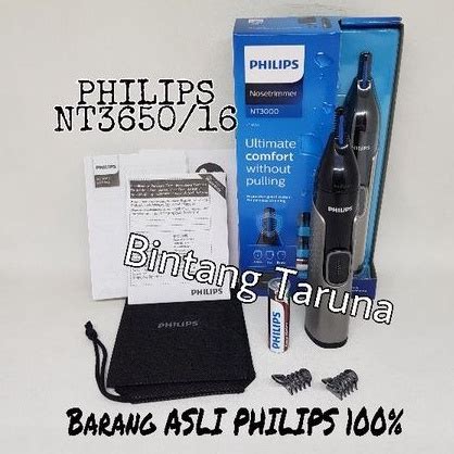 Jual Philips Nose Trimmer NT3650/16 Philips Series 3000 Nose Trimmer ...