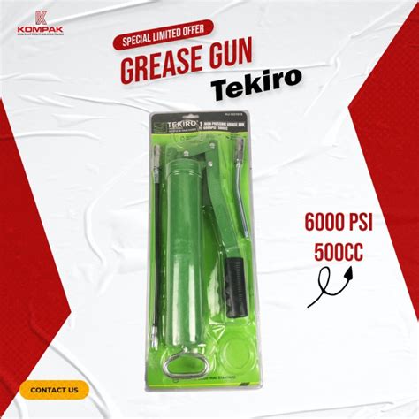 Jual Hand Grease Gun Tekiro Pompa Gemuk Cc Tekiro Pompa Vet Tekiro