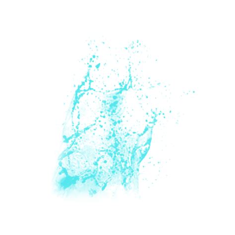 Sea Spray White Transparent Summer Blue Sea Spray Design Summer