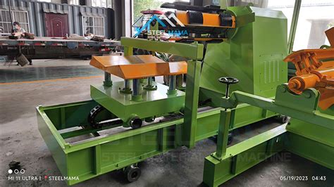 High Quality Automatic T T T T Hydraulic Decoiler With Loading Car