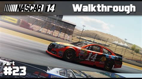 NASCAR 14 Game Career Mode Part 23 Watkins Glen PC Gameplay YouTube