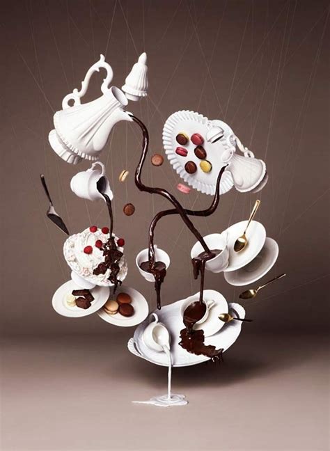 Amazing 'Zero Gravity' Chocolate Art | Chocolate art, Surrealism ...