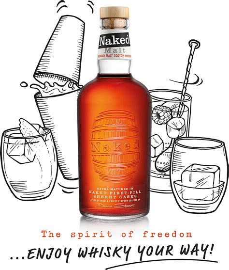 Naked Malt Scotch Whisky Cl Top Rated Bottled Boxed