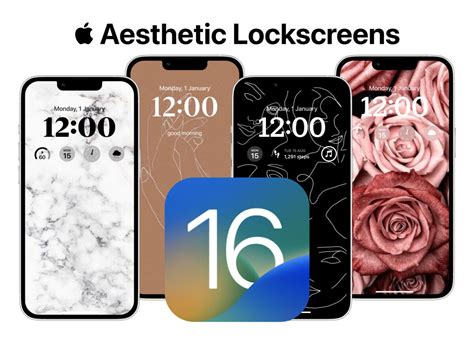 IOS 16 Aesthetic Lock Screen Ideas ScreenKit App