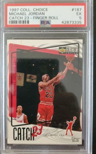 Upper Deck Collectors Choice Michael Jordan Catch Psa Ex