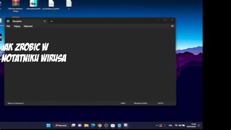 Jak Zrobi Nie Szkodliwego Wirusa Prank W Notatniku Youtube