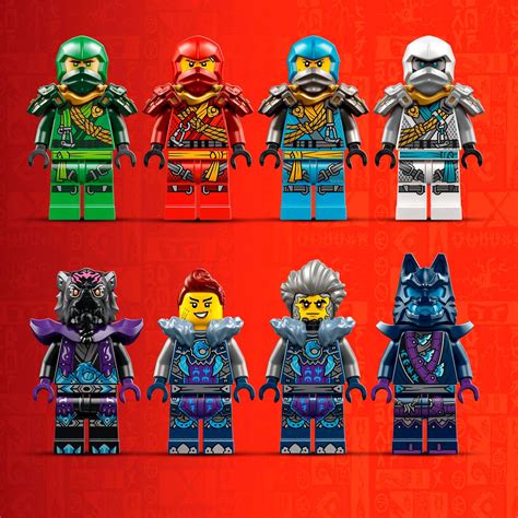 Lego Ninjago Wolf Mask Shadow Dojo Building Toy Set 71813 International