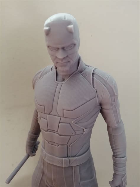 Daredevil 3d Print Statue 3d Model 3d Printable Cgtrader