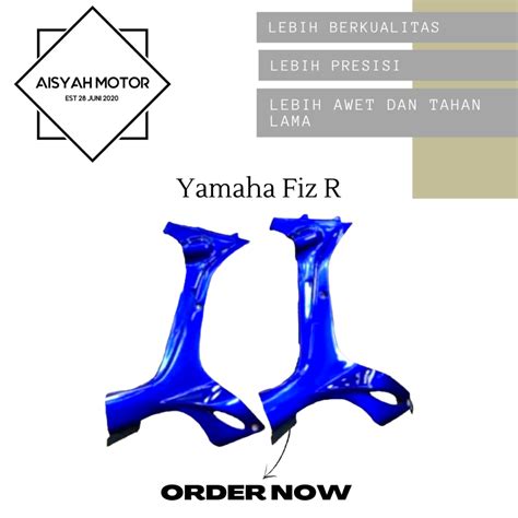 Jual Sayap Dalam Yamaha Fiz R Warna Biru Shopee Indonesia