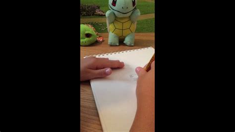 Drawing Squirtle From Pokémon Pokemon Go Youtube