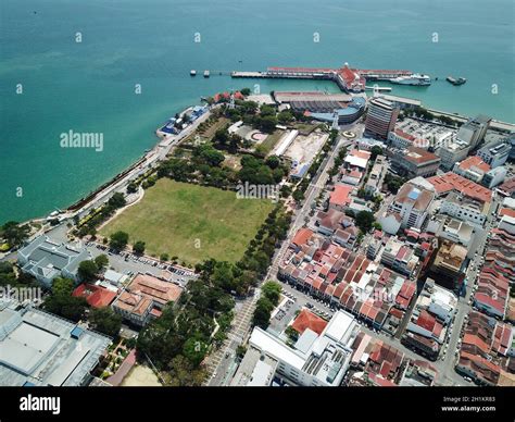 Georgetown, Penang/Malaysia - Mar 17 2020: Padang Kota Lama and ...