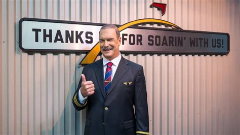 Patrick Warburton Returns as Chief Flight Attendant at Soarin’ Over ...