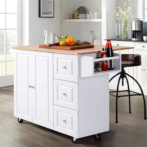 Movable Kitchen Island With Drop Leaf Kitchen Info