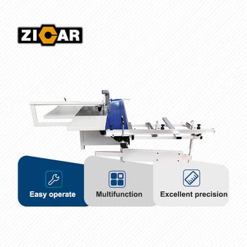 Zicar Panel Saw Cut Wood Saw Machines Woodworking Wood Cutting Sliding