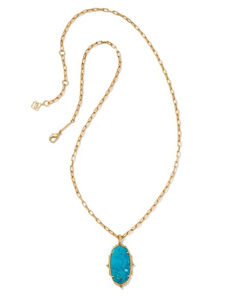 Baroque Ella Vintage Gold Long Pendant Necklace In Variegated Dark Teal