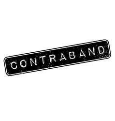 Contraband Rubber Stamp Royalty Free Vector Image