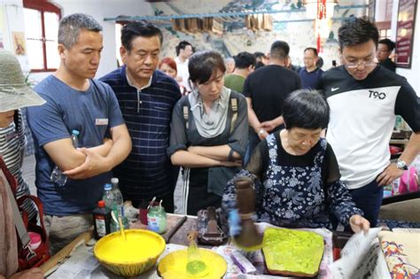 山东艺术学院非遗传承人群木版年画培训班赴潍坊考察 山东艺术学院艺术管理学院