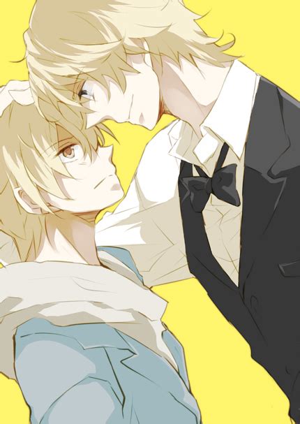 Safebooru Angry Blonde Hair Blue Eyes Brown Eyes Durarara Heiwajima Shizuo Jacket Male Focus