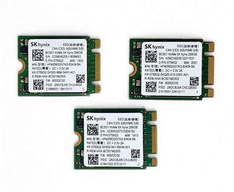 SSD Диск SK Hynix BC501 256GB M 2 2230 NVMe Підійде на SteamDeck 699