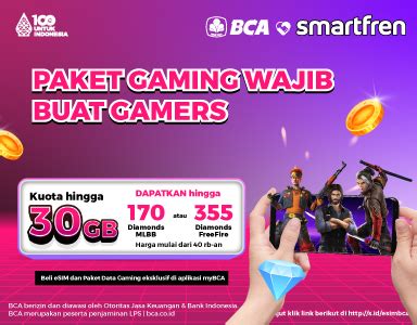 Spesial Buat Gamers Esim Dan Paket Data Gaming Khusus Mlbb Dan Free