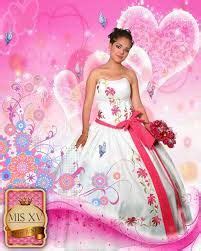 Sweet Sixteen Ingrid Quinceanera Photoshop Gowns Dresses