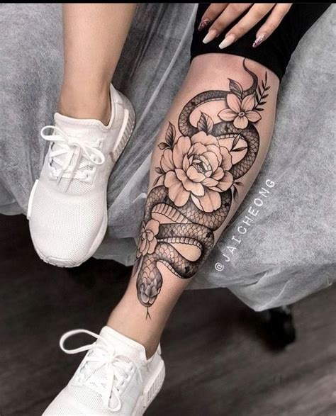 Top Tatuajes Para Mujer En La Pierna Peque Os Abzlocal Mx