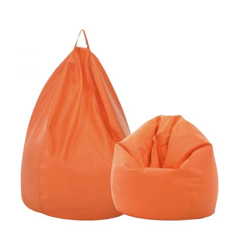 Freestyle 2kg And 3kg Waterproof Pvc Bean Bag Orange Furnituredirect