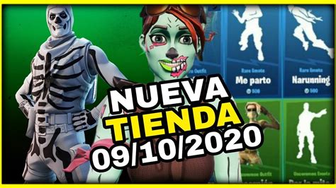 Nueva Tienda De Fortnite Hoy Dia 09 De Octubre De 2020 ¿nuevas Skins