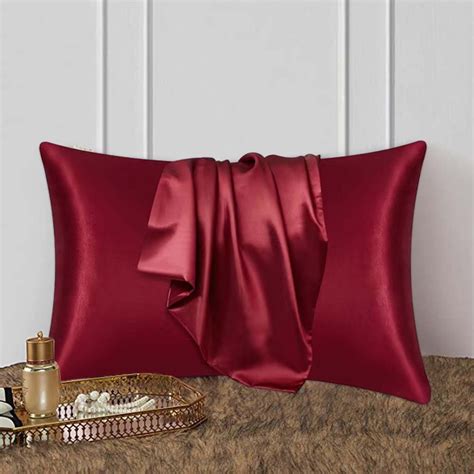 Sdjma Satin Silk Pillowcases For Skin And Hair With Envelope Closure