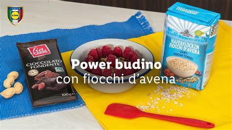 Power Budino Con Fiocchi D Avena Chef In Camicia Lidl Italia Youtube