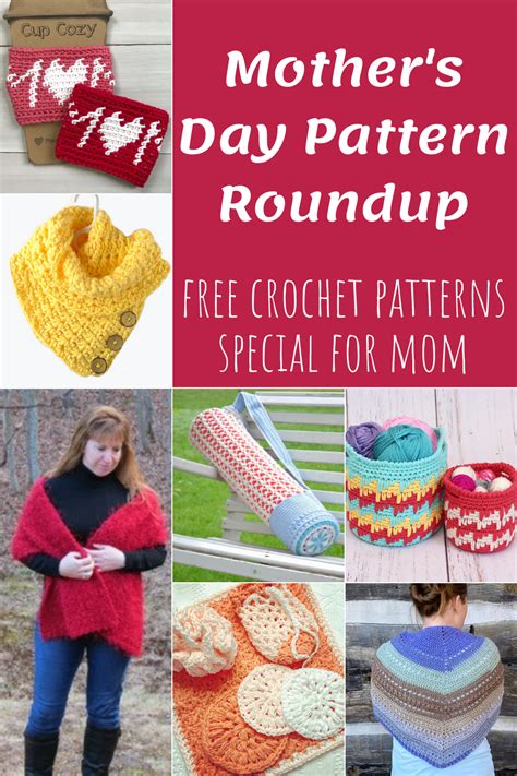 Mothers Day Pattern Roundup Free Crochet Patterns In 2020 Crochet